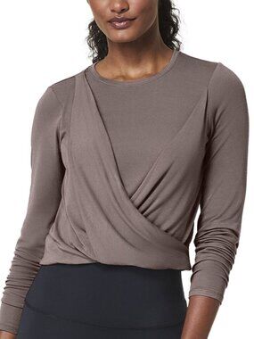 NWT SPANX Better Base Twist & Fold Top
